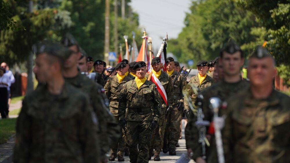 Uroczystości pogrzebowe Stanisława Soleckiego - Wisznice, 21 czerwca 2023 r. Fot. Szczepan Barczyk (IPN)