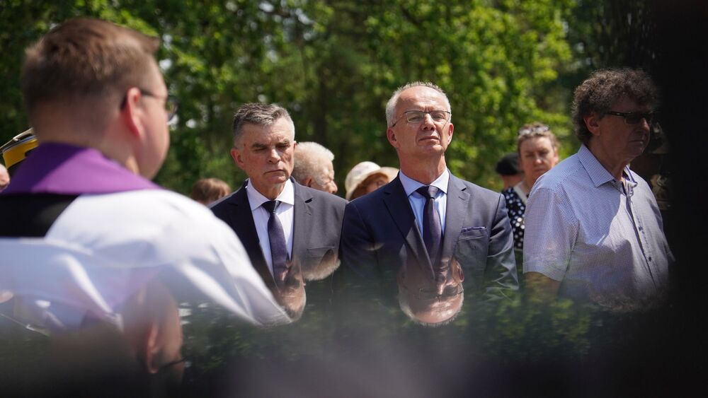 Uroczystości pogrzebowe Stanisława Soleckiego - Wisznice, 21 czerwca 2023 r. Fot. Szczepan Barczyk (IPN)
