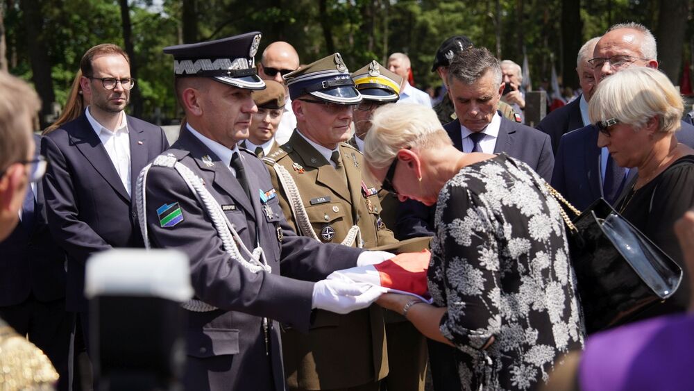 Uroczystości pogrzebowe Stanisława Soleckiego - Wisznice, 21 czerwca 2023 r. Fot. Szczepan Barczyk (IPN)