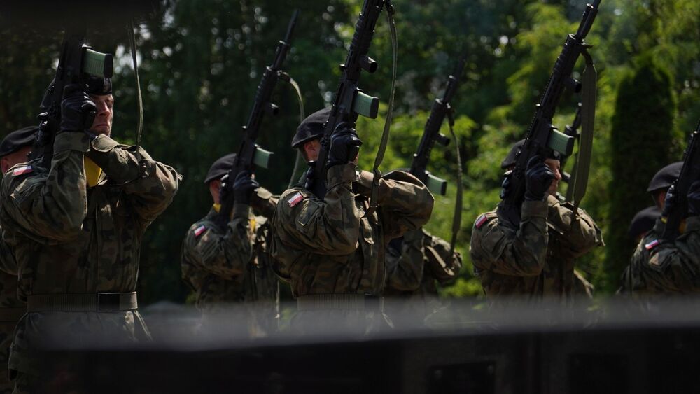 Uroczystości pogrzebowe Stanisława Soleckiego - Wisznice, 21 czerwca 2023 r. Fot. Szczepan Barczyk (IPN)