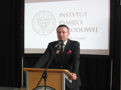 Dr Sebastian Pilarski, naczelnik Oddziałowego Biura Badań Historycznych IPN w Łodzi