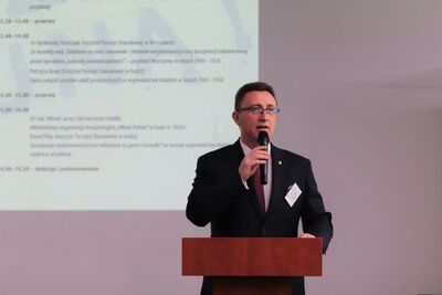 Dr Dariusz Rogut, dyrektor Oddziału IPN w Łodzi