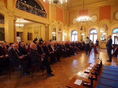 Zdjęcia z gali podsumowującej IV edycję nagrody honorowej „Świadek Historii” w Łodzi