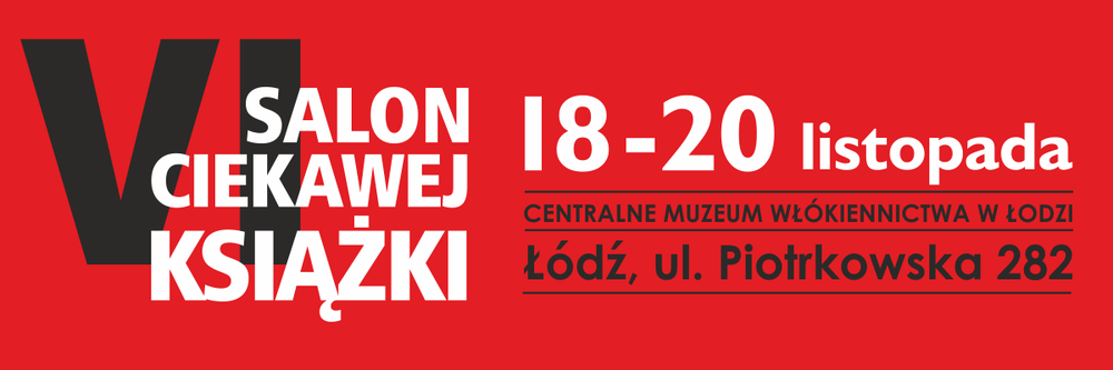 Znak graficzny VI Salonu Ciekawej Książki
