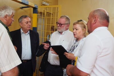 Wizyta w ukraińskiej szkole w Kostiuchnówce
