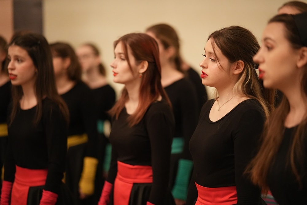 Występ Chóru Dziewczęcego Skowronki. Fot. Bartosz Kochański IPN