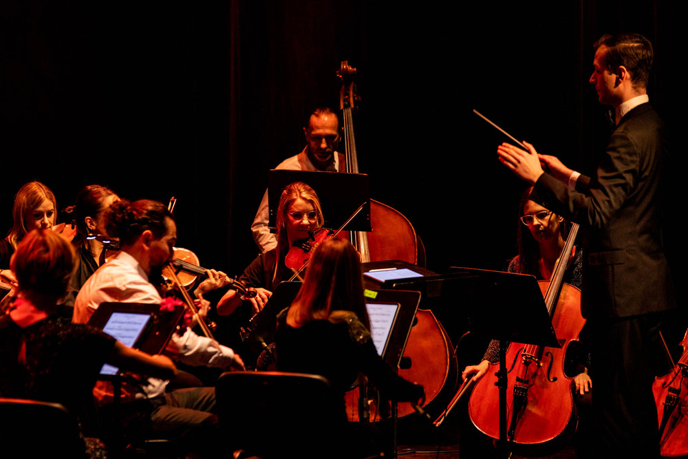 Koncert kolęd w wykonaniu Warszawskiej Orkiestry Sentymentalnej i Orkiestry Świętego Marcina. Fot. Jakub Krzyżanowski