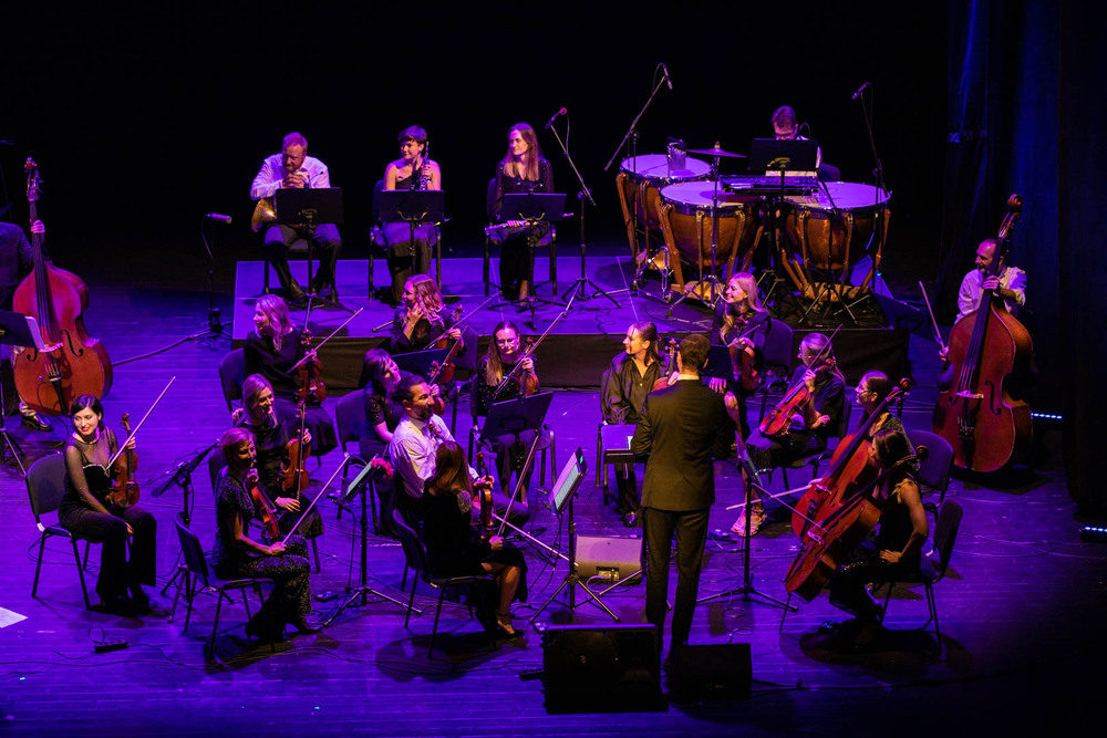 Koncert kolęd w wykonaniu Warszawskiej Orkiestry Sentymentalnej i Orkiestry Świętego Marcina. Fot. Jakub Krzyżanowski