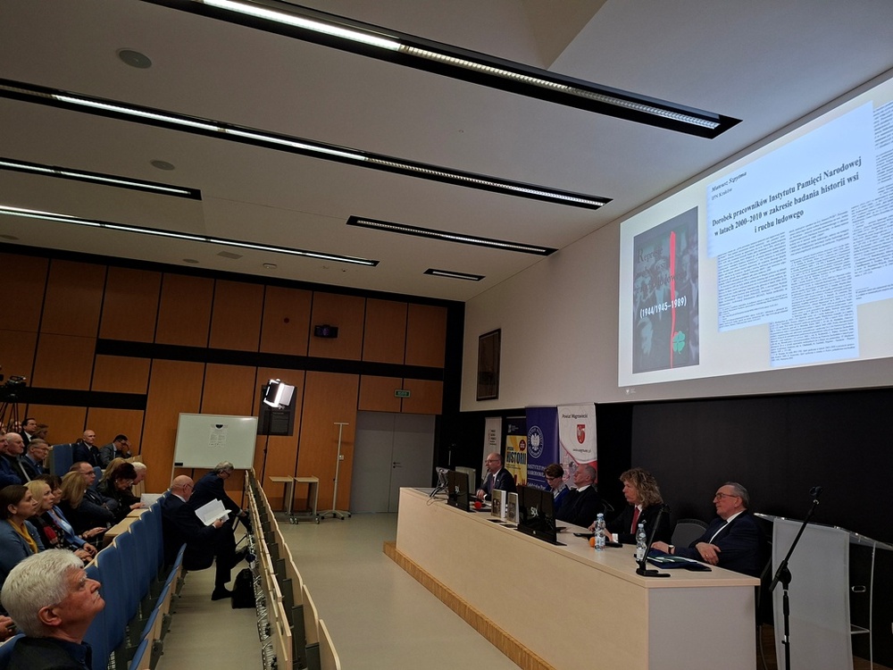 Regionalna Konferencja Naukowa „Wielkopolski ruch ludowy w walce o wolną Polskę”. Fot. Marta Sankiewicz (IPN)