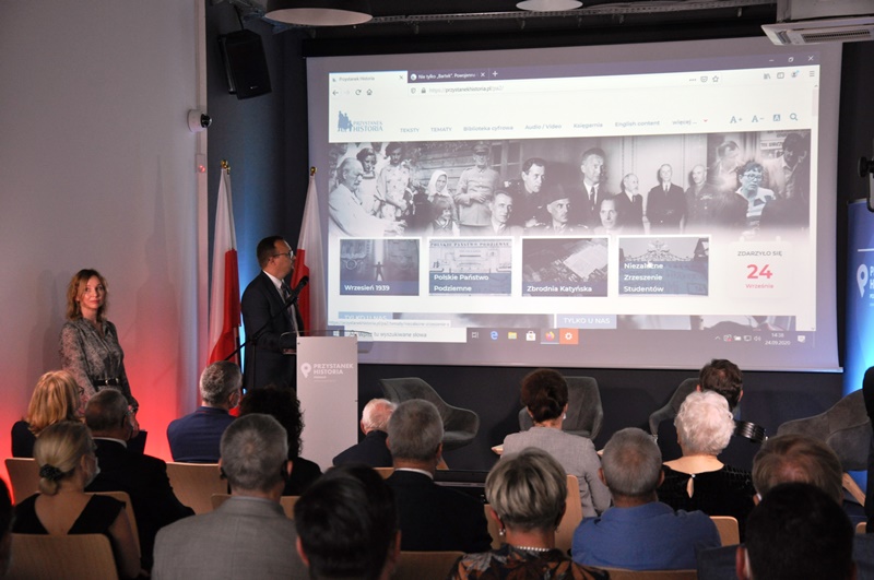 Prezentacja portalu edukacyjnego przystanekhistoria pl: dr Rafał Leśkiewicz zastępca dyrektora Biura Badań Historycznych IPN