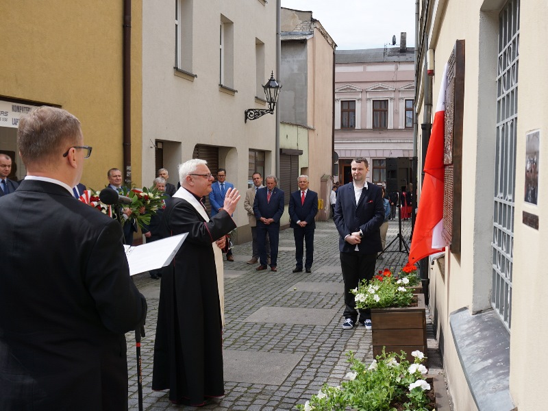 Uroczyste odsłonięcie tablicy