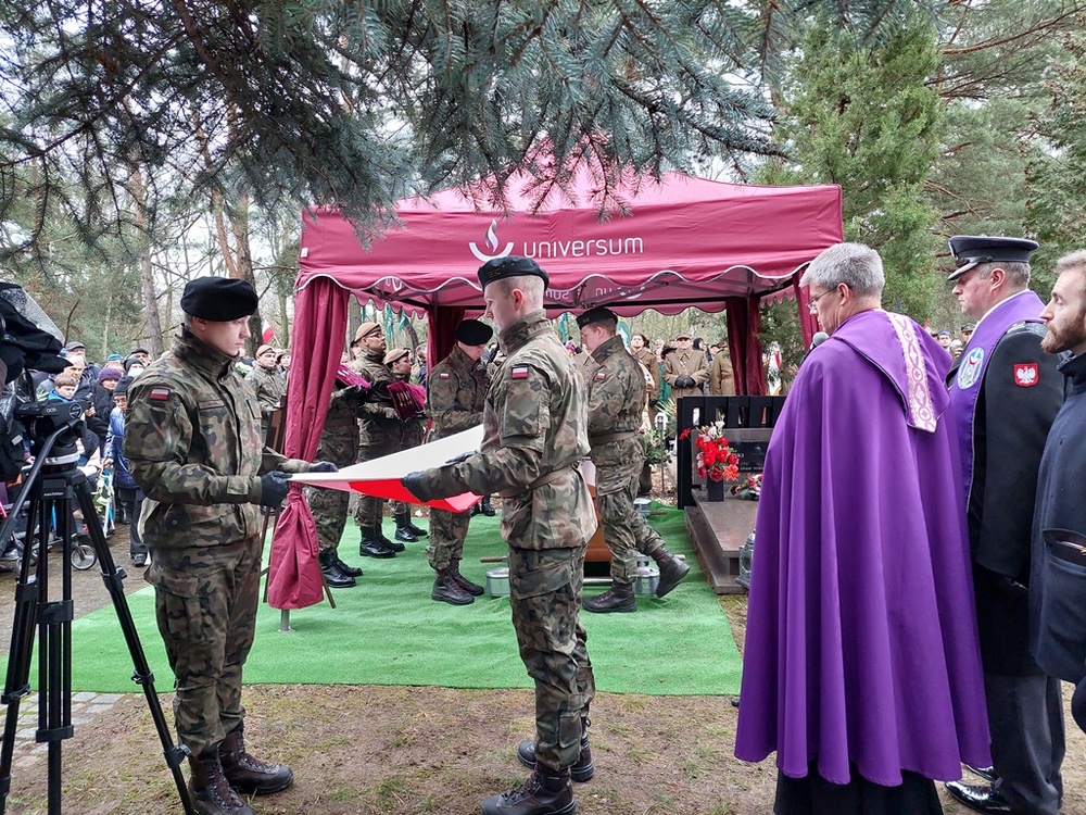 Uroczystości pogrzebowe gen. Jana Podhorskiego. Fot. Marta Sankiewicz