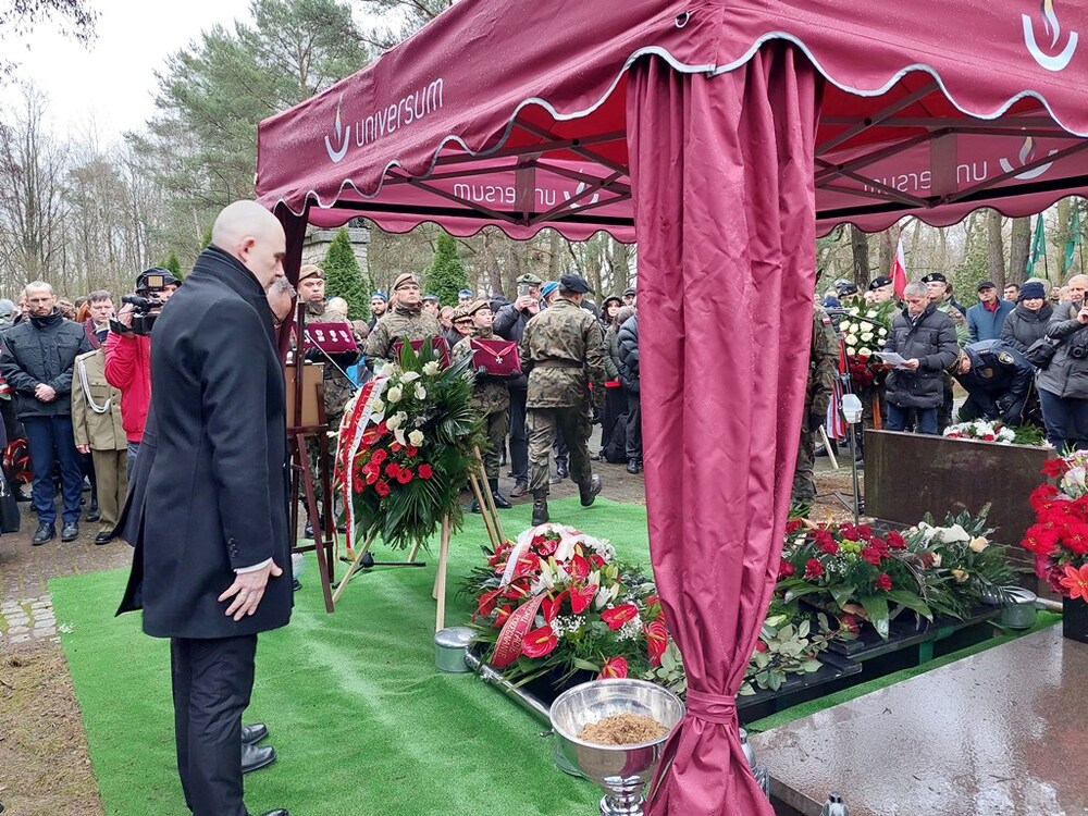 Uroczystości pogrzebowe gen. Jana Podhorskiego. Fot. Marta Sankiewicz