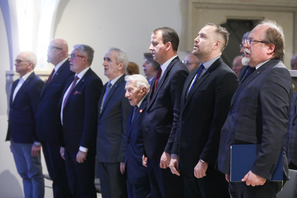 Uroczystość wręczenia Medali „Reipublicae Memoriae Meritum”. Fot. Sławomir Kasper (IPN)