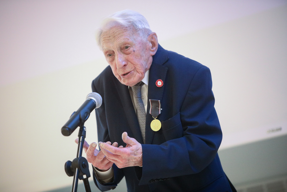 Uroczystość wręczenia Medali „Reipublicae Memoriae Meritum”. Fot. Sławomir Kasper (IPN)