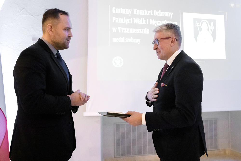 Uroczystość wręczenia Medali „Reipublicae Memoriae Meritum”. Fot. Sławomir Kasper (IPN)