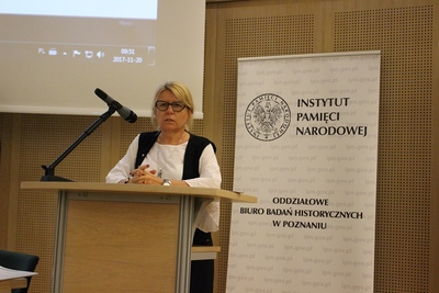 Otwarcie konferencji: prorektor ds. studenckich prof. dr hab. Bogumiła Kaniewska