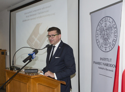 Dr Dariusz Iwaneczko - dyrektor oddziału IPN w Rzeszowie.
