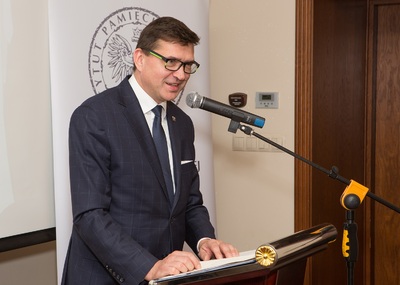 Dr Dariusz Iwaneczko - dyrektor Oddziału IPN w Rzeszowie.