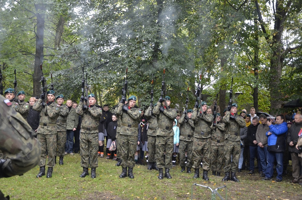 Uroczystości pogrzebowe śp. kpt. Tadeusza Gajdy ps. „Tarzan” w Stalowej Woli.