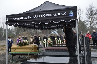 Pogrzeb Józefa Szylera - uczestnika strajków na Wybrzeżu w 1970 r. Fot. Katarzyna Gajda-Bator