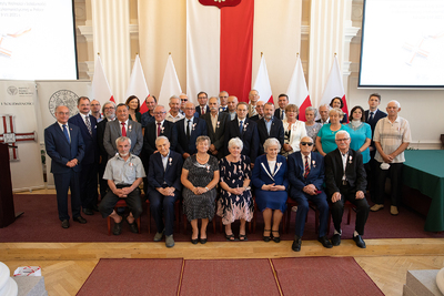 Uroczystość wręczenia Krzyży Wolności i Solidarności w Rzeszowie. Fot. Igor Witowicz