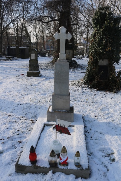 Grób Wacława Sicińskiego na Starym Cmentarzu w Rzeszowie. Fot. Radosław Sołek IPN O/Rzeszów