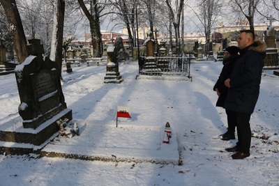 Grób Jana Marcinkiewicza na Starym Cmentarzu w Rzeszowie. Fot. Radosław Sołek IPN O/Rzeszów