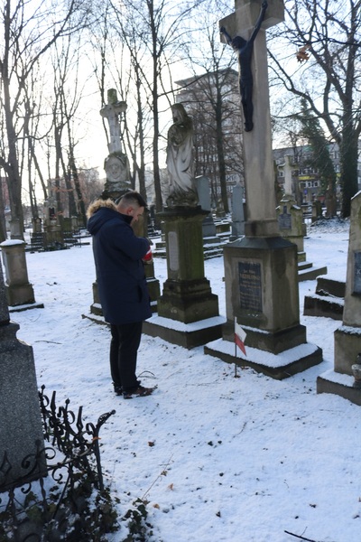 Grób Jana Nieziołomskiego na Starym Cmentarzu w Rzeszowie. Fot. Radosław Sołek IPN O/Rzeszów