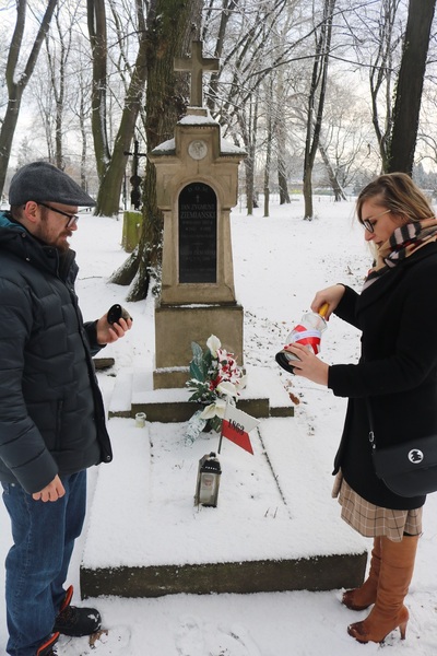 Grób Jana Zygmunta Ziemiańskiego na Starym Cmentarzu w Rzeszowie. Fot. Radosław Sołek IPN O/Rzeszów