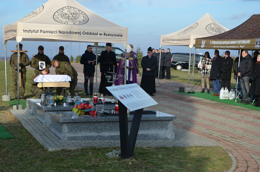 Uroczystości pogrzebowe Franciszka Marciniaka ps. „Kuna” – Rzeszów, 5 grudnia 2022