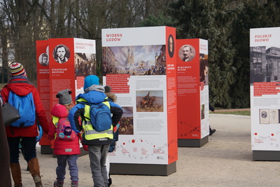 Prezentacja wystawy „Polski gen wolności. 150 lat walk o niepodległość”, fot. M.Ruczyńska