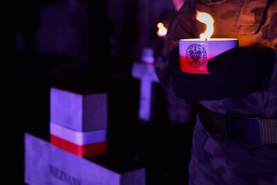 Obchody 82. rocznicy wybuchu II wojny światowej w Stargardzie, 2021 (fot. Marcin Manowski/IPN Szczecin)