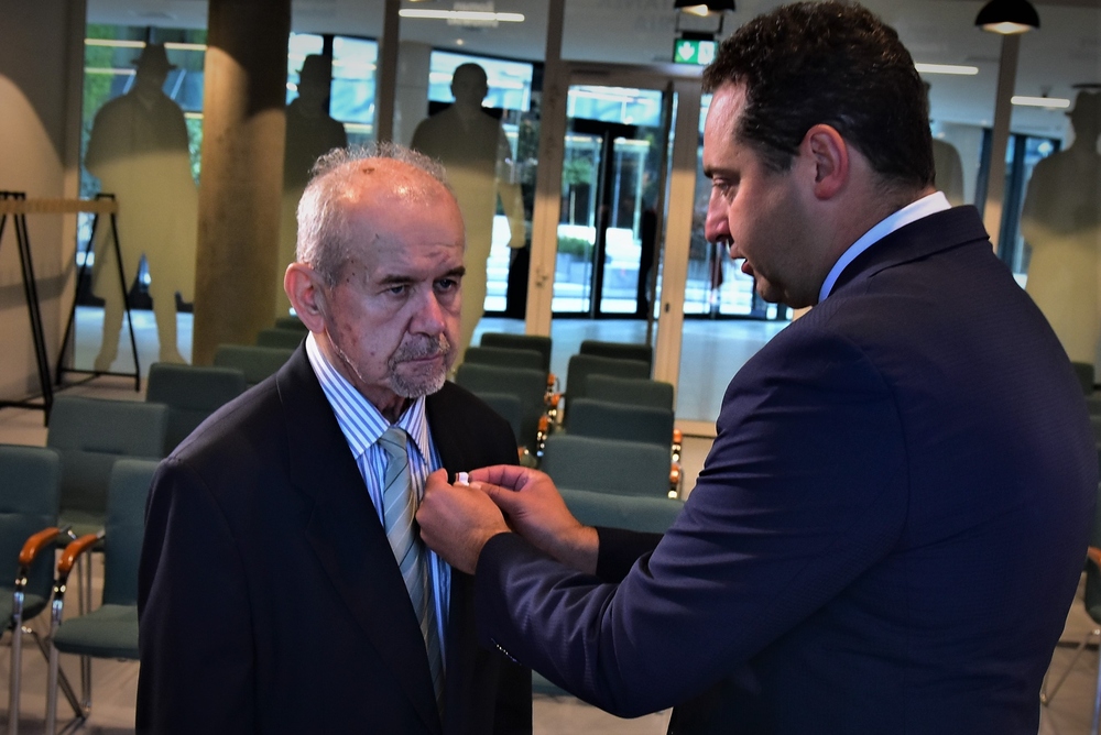 Wręczenie Krzyży Wolności i Solidarności – Szczecin, 3.09.2021 (fot. Marcin Manowski/IPN Szczecin)