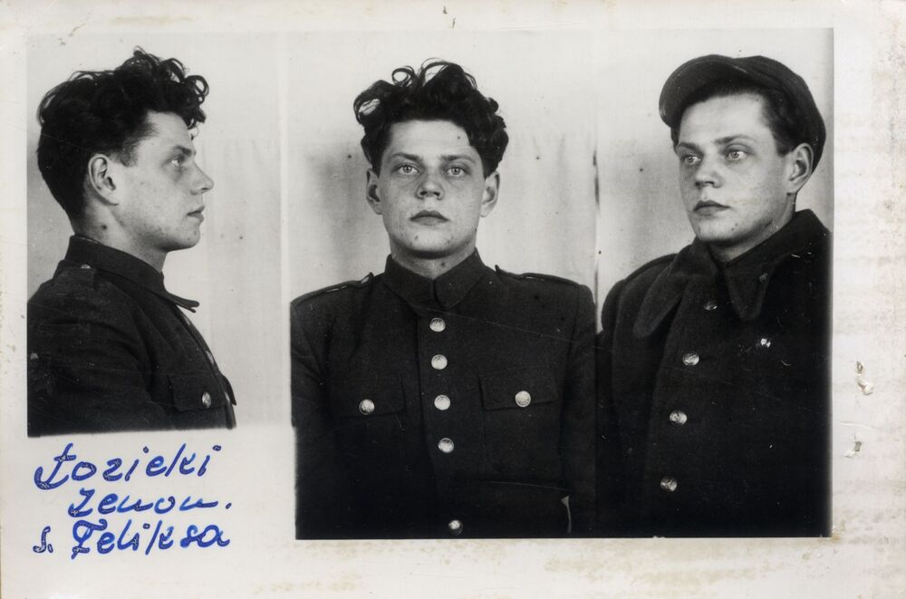 Zdjęcie sygnalityczne Zenona Łozickiego. (IPN Sz 00101/135 t. 7, k. 399).