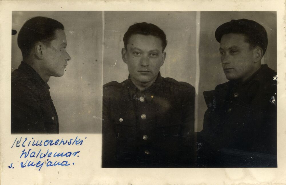 Zdjęcie sygnalityczne Waldemara Klimczewskiego. (IPN Sz 00101/135 t. 7, k. 406).