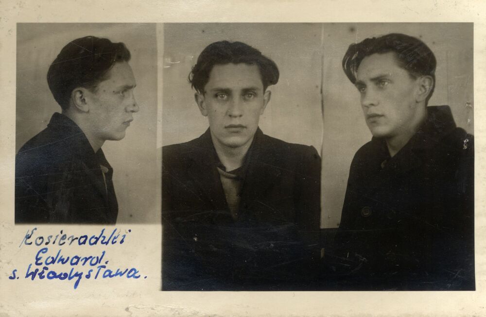 Zdjęcie sygnalityczne Edwarda Kosieradzkiego. (IPN Sz 00101/135 t. 7, k. 398).