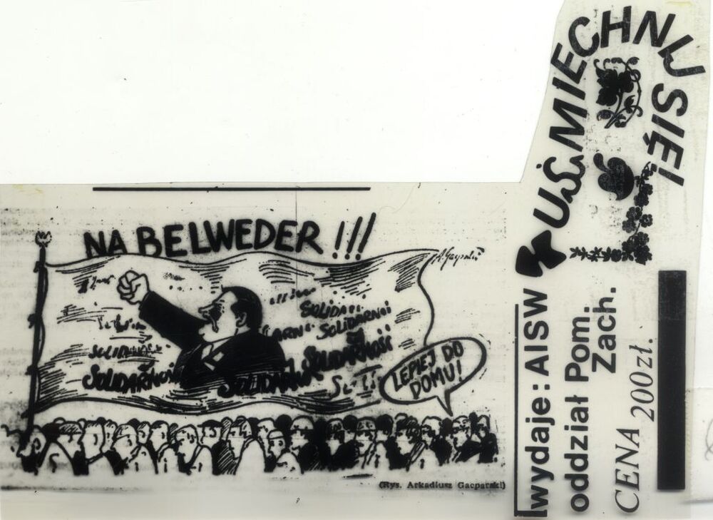 Matryca służąca do druku ulotek