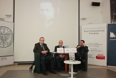 Dyskusja wokół publikacji „Obszar Zachodni Zrzeszenia WiN 1945” – Warszawa, 19 lutego 2020. Fot. Piotr Życieński (IPN)