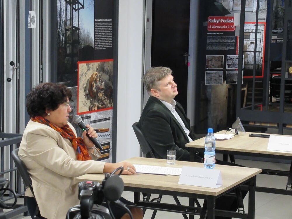 Zbrodnie komunistyczne jako element martyrologii narodu polskiego w edukacji szkolnej – Debata historyczna online – Warszawa, 27 października 2020. Fot. Wojciech Popiel (IPN Warszawa)