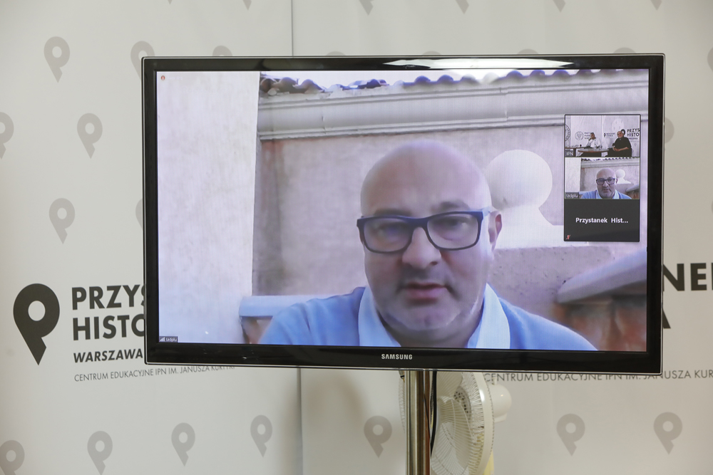 Tadeusz Płużański. Fot. Piotr Życieński (IPN)