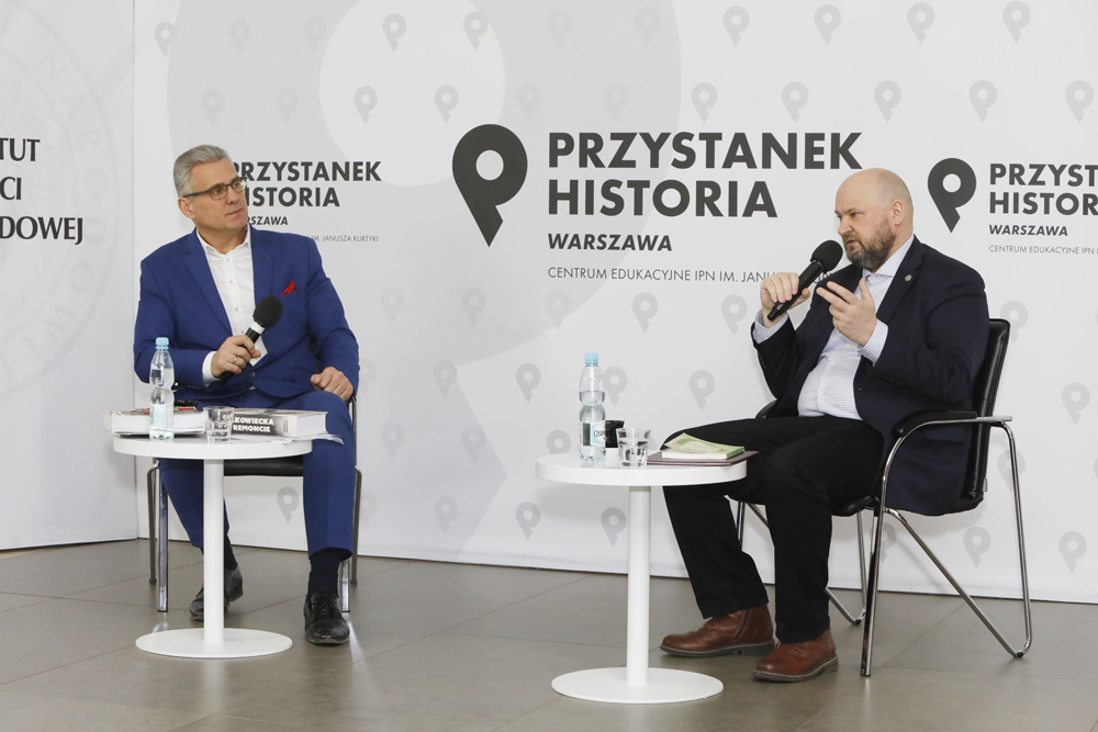 „Nieujawnione tajemnice Zwiadu Wojsk Ochrony Pogranicza” – dyskusja online z cyklu „Tajemnice bezpieki” – Warszawa, 31 stycznia 2022. Fot. Piotr Życieński (IPN)