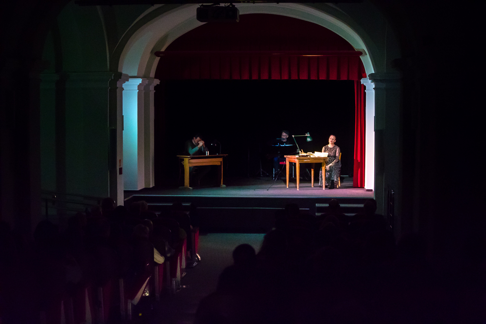 Spektakl „Ocalony przez poezję” – Warszawa, 13 maja 2022. Fot. Sławek Kasper (IPN)