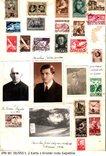 Karta z Kroniki rodu Sapetów