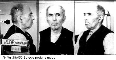 Zdjęcie  podejrzanego