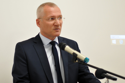 dr Tomasz Gałwiaczek z Delegatury IPN w Opolu, fot. Grzegorz Nowak