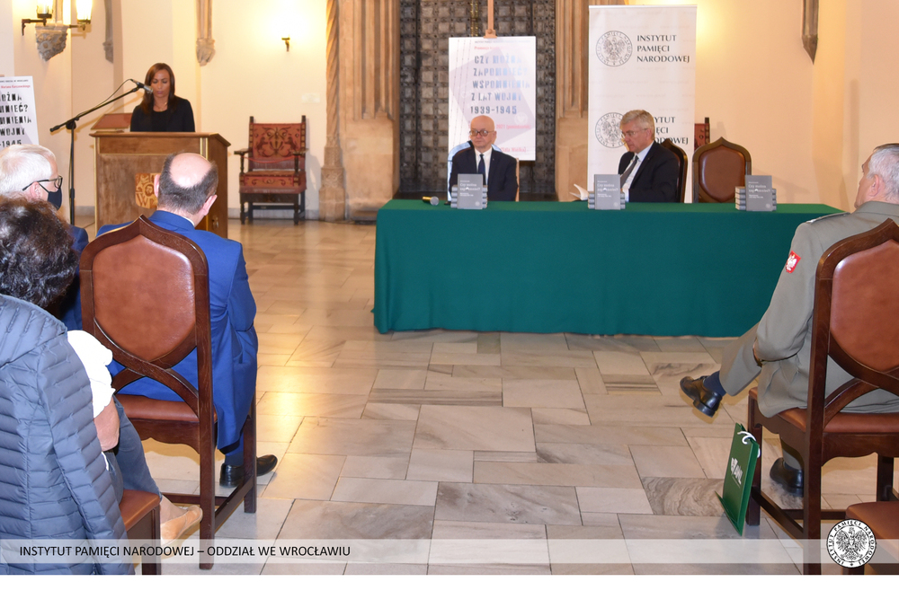 Promocja książki Mariana Karczewskiego „Czy można zapomnieć? Wspomnienia z lat wojny 1939–1945” we Wrocławiu