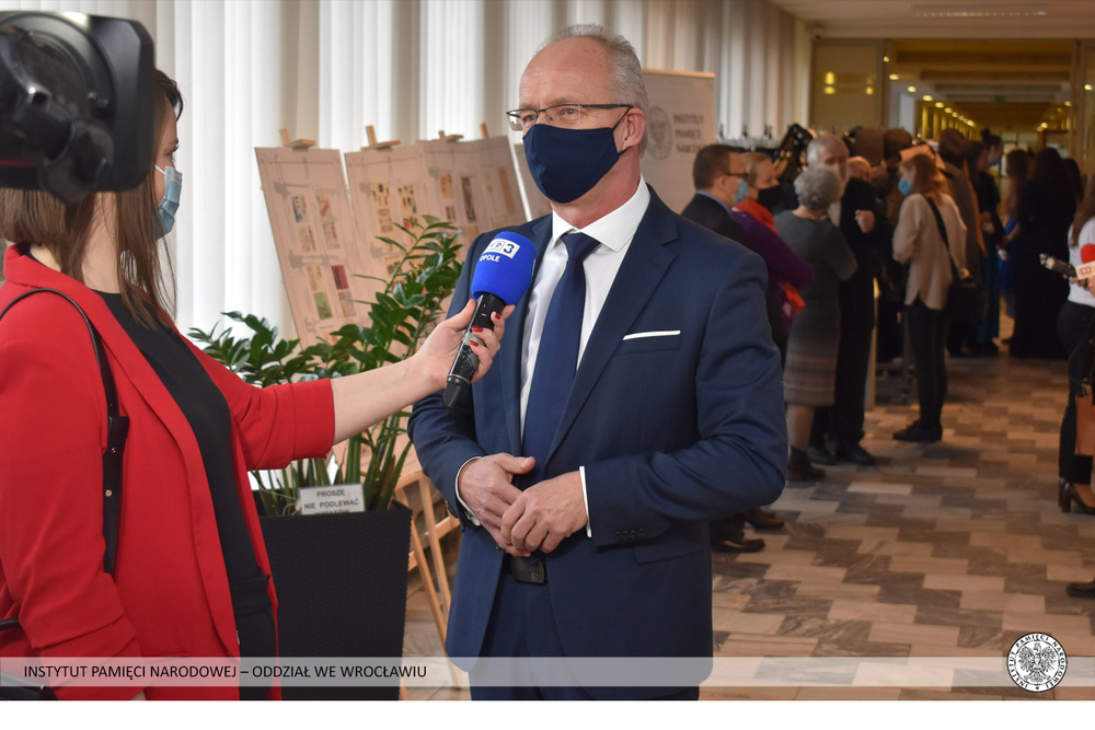 Wręczenie Krzyża Wolności i Solidarności działaczom opozycji – Opole, 14 stycznia 2022