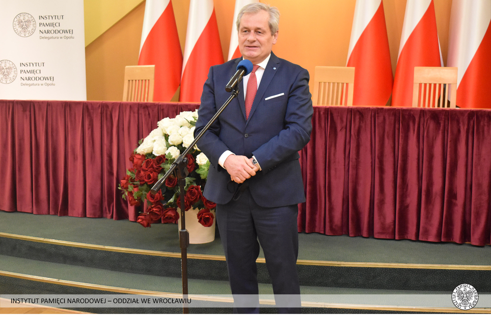 Wręczenie Krzyża Wolności i Solidarności działaczom opozycji – Opole, 14 stycznia 2022