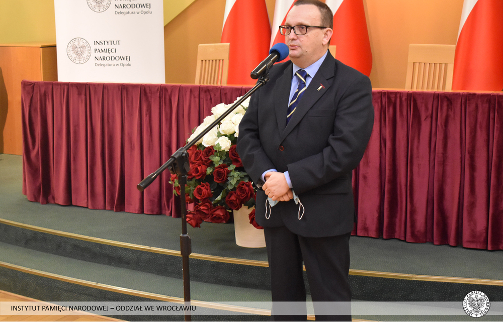 Wręczenie Krzyża Wolności i Solidarności działaczom opozycji – Opole, 14 stycznia 2022